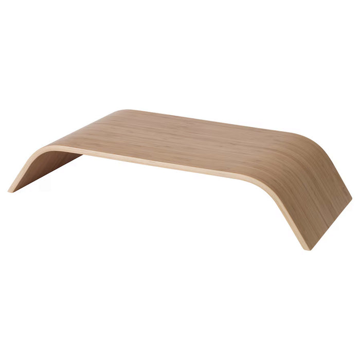 IKEA SIGFINN Monitor stand, fixed height, bamboo veneer