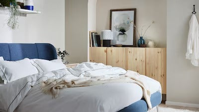 IKEA SILVERTISTEL Bettbezug und Kissenbezug, weiß/dunkelgrau, 150x200/50x80 cm (59x79/20x31 ") | IKEA Bettwäsche | Eachdaykart