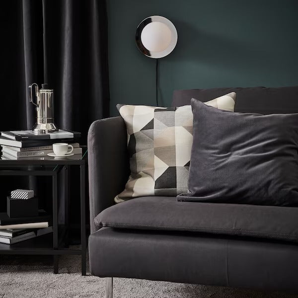 IKEA SIMRISHAMN Tisch-/Wandleuchte, verchromt/opalweißes Glas | IKEA Tischleuchten | Eachdaykart