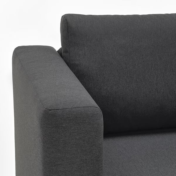 IKEA Skonaback 2 seat sofa bed knisa dark grey