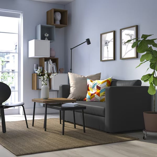 IKEA Skonaback 2 seat sofa bed knisa dark grey