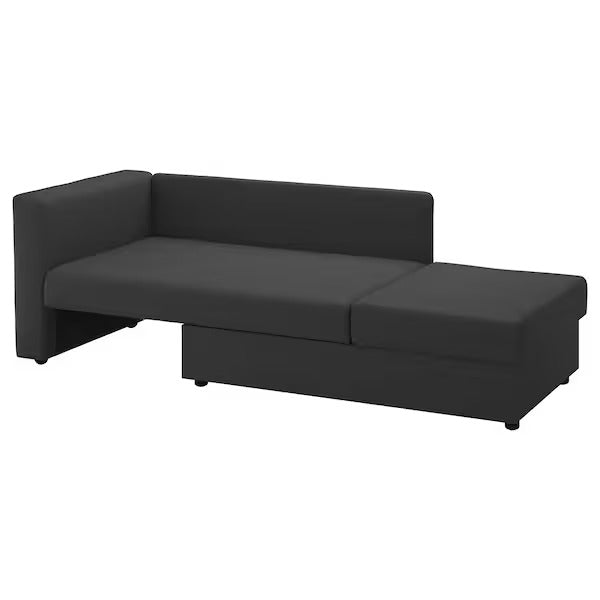 IKEA Skonaback 2 seat sofa bed knisa dark grey
