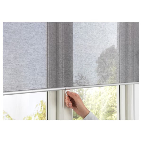 IKEA Skogsklover roller blind grey