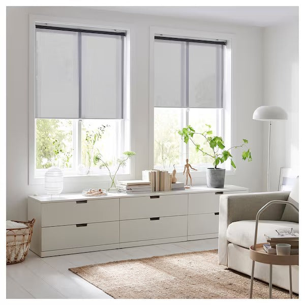 IKEA Skogsklover roller blind grey