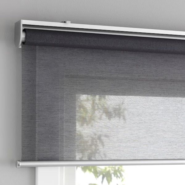 IKEA Skogsklover roller blind grey