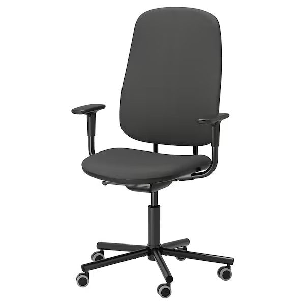 IKEA Smorkull office chair with armrests