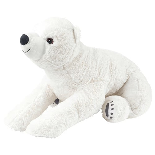IKEA SNUTTIG Soft toy, polar bear/white | IKEA Soft Toys | Eachdaykart