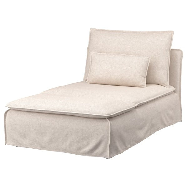 IKEA Soderhamn cover for chaise longue gransel natural
