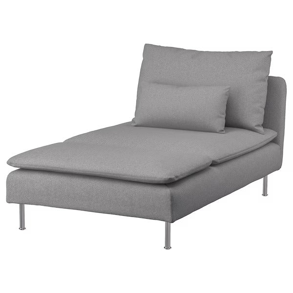 IKEA Soderhamn cover for chaise longue tonerud grey