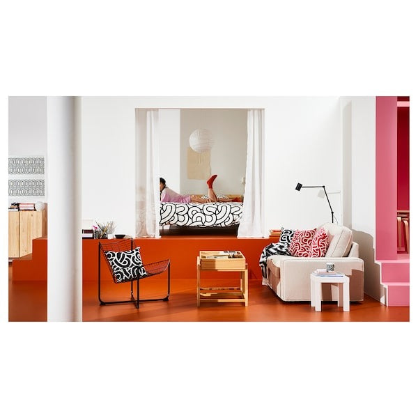 IKEA Sotron scented candle in ceramic jar matcha tea and ginger black