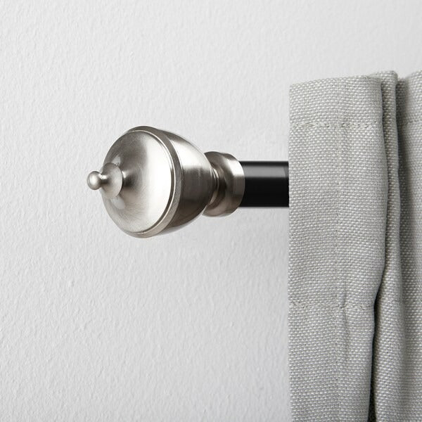 IKEA Stinksyska Finials 1 Pair Silver Colour