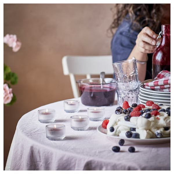 IKEA Stortskon scented tealight berries red