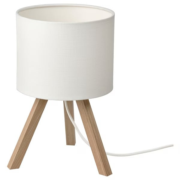 IKEA STORSEGEL Table lamp, ash/white | IKEA Table Lamps | Eachdaykart