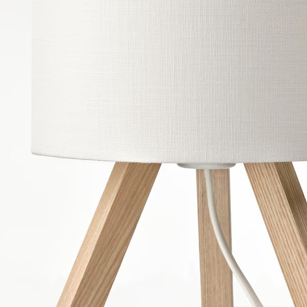 IKEA STORSEGEL Table lamp, ash/white | IKEA Table Lamps | Eachdaykart