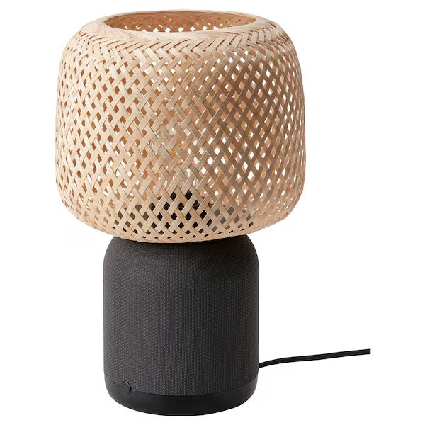 IKEA SYMFONISK Speaker lamp w Wi-Fi, bamboo shade | IKEA Table Lamps | Eachdaykart