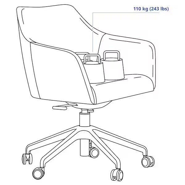 IKEA Tossberg langfjall conference chair