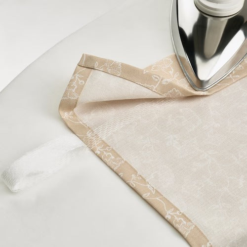 IKEA Trystavmal Curtains 1 pair beige white