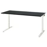 IKEA MITTZON Desk, white, 160x80 cm (63x31 1/2 ")