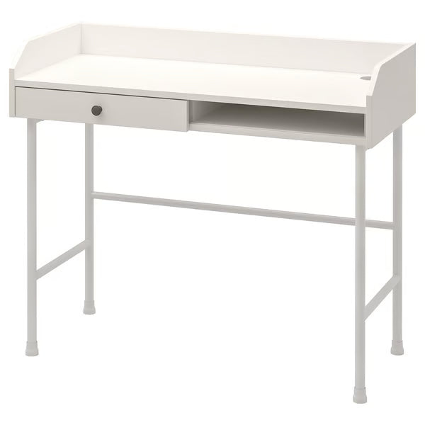 IKEA HAUGA Desk, beige, 100x45 cm (39 3/8x17 7/8 ")