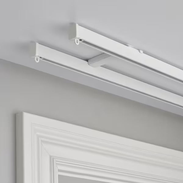 IKEA Vidga ceiling bracket for curtain rails white