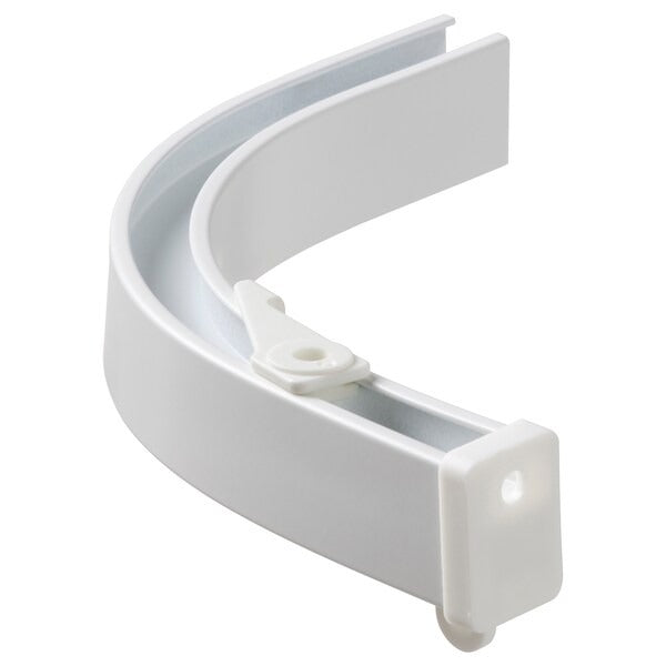 IKEA Vidga corner piece single track white