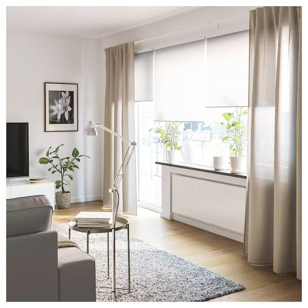 IKEA Vidga single track end closing set white