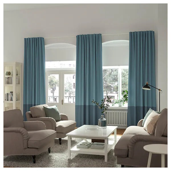 IKEA Vidga single track end closing set white