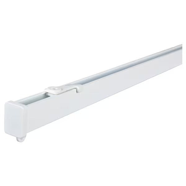 IKEA Vidga single track rail included ceiling fittings white