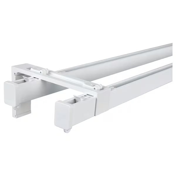 IKEA Vidga two track wall set white