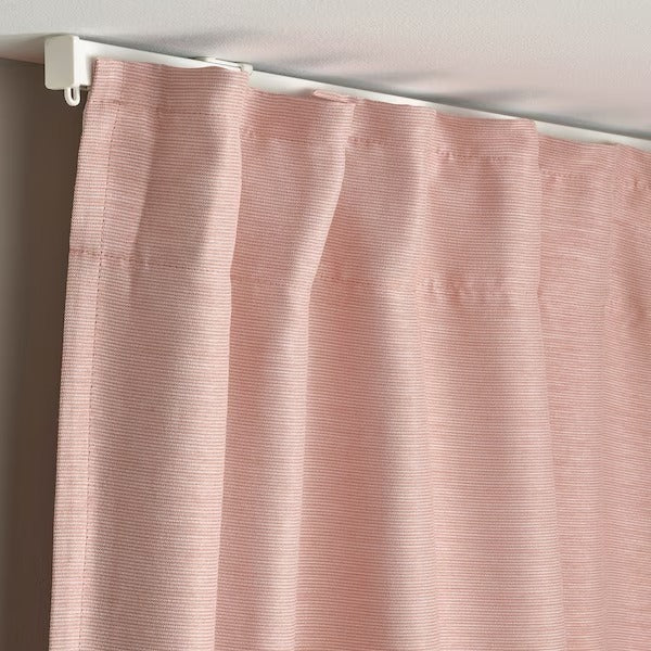 IKEA Vilborg room darkening curtains pink