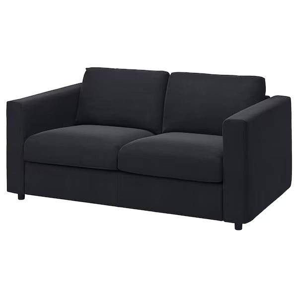 IKEA Vimle 2-Sitzer-Sofa Saxemara schwarzblau
