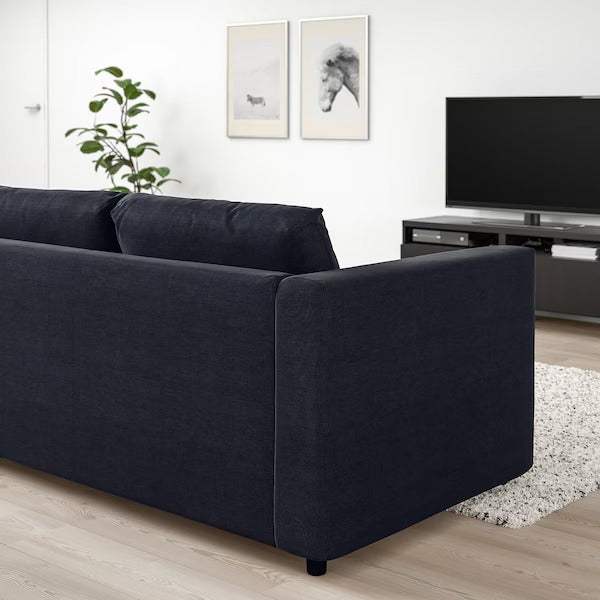 IKEA Vimle 2-Sitzer-Sofa Saxemara schwarzblau