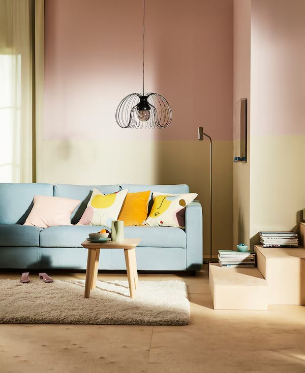 IKEA Vimle 3 seat sofa saxemara light blue