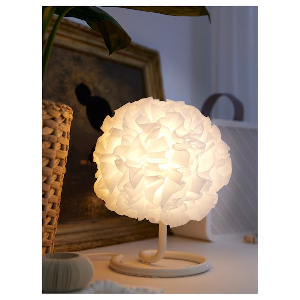 IKEA VINDKAST Table lamp, white | IKEA Table Lamps | Eachdaykart