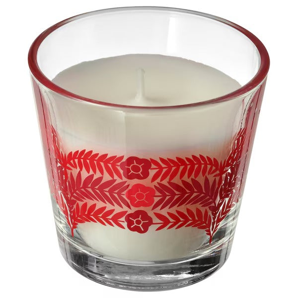 IKEA Vinterfint scented candle in glass five spices of winter