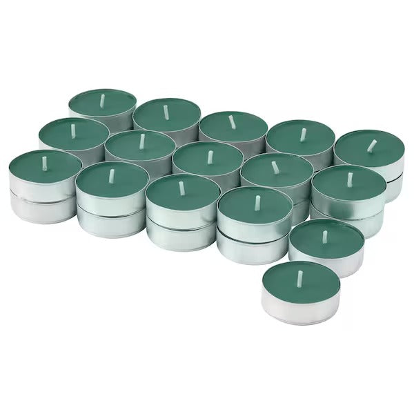 IKEA Vinterfint scented tealight winter fir green
