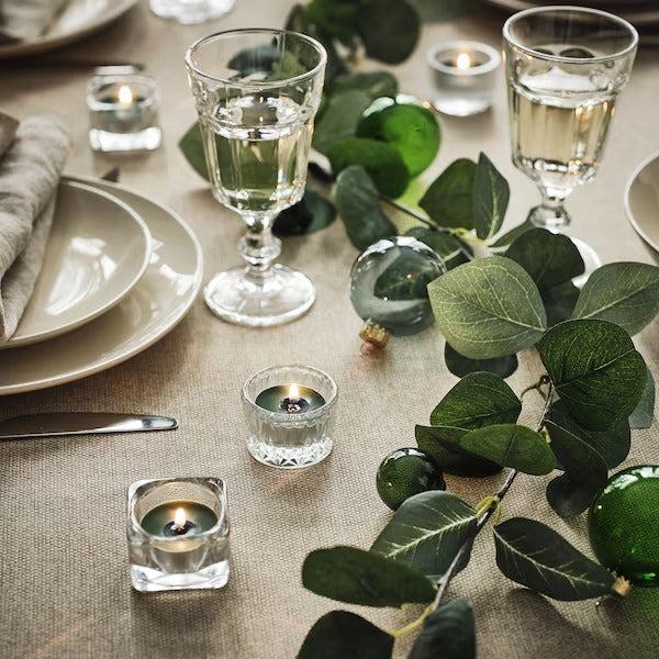 IKEA Vinterfint scented tealight winter fir green