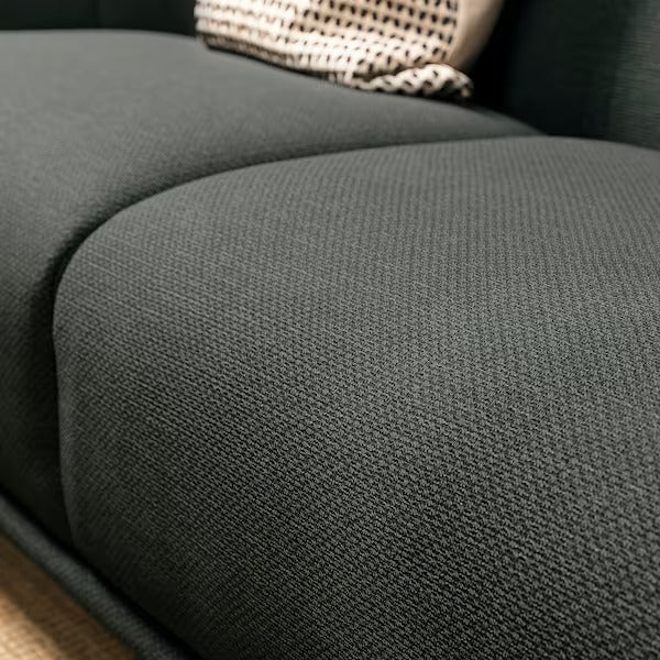 IKEA Viskafors 3-Sitzer-Sofa Lejde graugrüne Birke