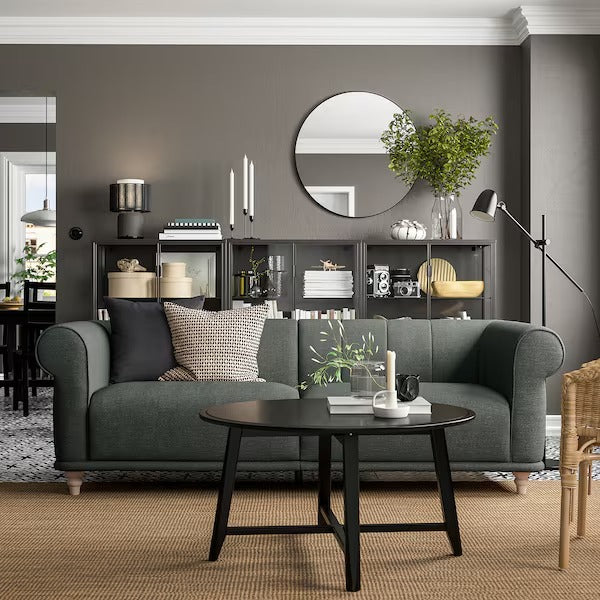 IKEA Viskafors 3-Sitzer-Sofa Lejde graugrüne Birke