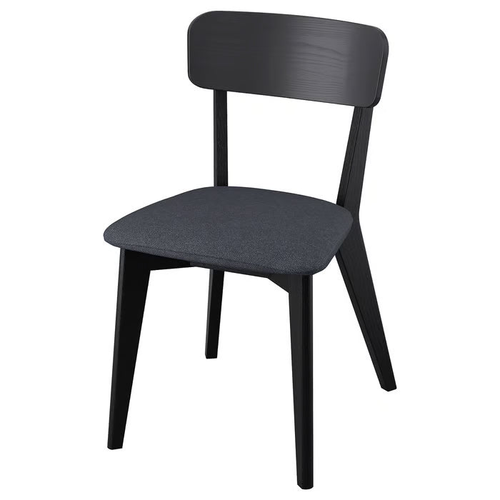 IKEA LISABO Chair, ash/Tallmyra white/black