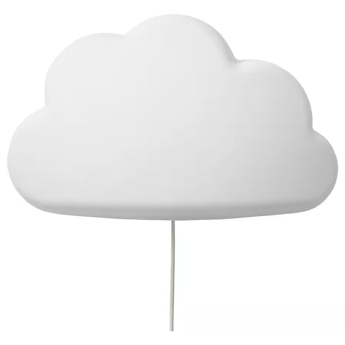 IKEA UPPLYST LED wall lamp, cloud white | IKEA Children's lighting | Eachdaykart