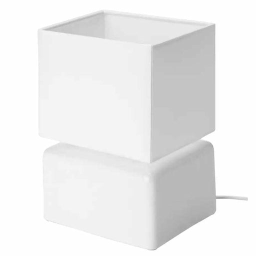 IKEA VISSLEBO Table lamp, ceramic white - IKEA - IKEA Table Lamps - Eachdaykart USA