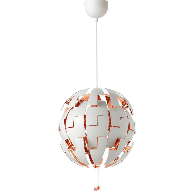IKEA PS 2014 Pendant lamp, white/copper-colour | IKEA ceiling lights | Eachdaykart