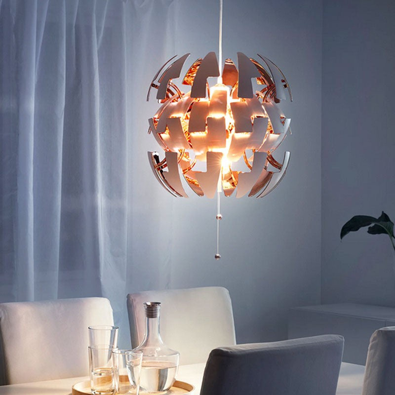 IKEA PS 2014 Pendant lamp, white/copper-colour | IKEA ceiling lights | Eachdaykart