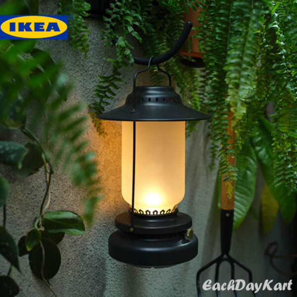 STORHAGA LED table lamp, dimmable outdoor/black - IKEA - IKEA Table Lamps
