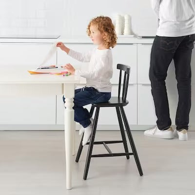 IKEA AGAM Junior chair, black | IKEA Junior dining chairs | IKEA Children's chairs | Eachdaykart