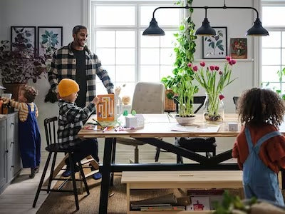 IKEA AGAM Junior chair, black | IKEA Junior dining chairs | IKEA Children's chairs | Eachdaykart