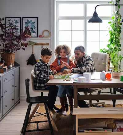 IKEA AGAM Junior chair, black | IKEA Junior dining chairs | IKEA Children's chairs | Eachdaykart