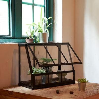 IKEA AKERBAR Greenhouse, in/outdoor/anthracite | IKEA Growing accessories | IKEA Plants & flowers | IKEA Decoration | Eachdaykart