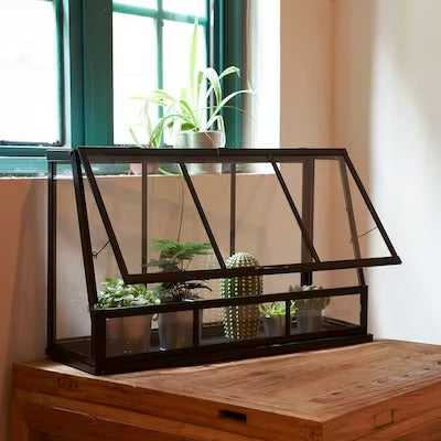 IKEA AKERBAR Greenhouse, in/outdoor/anthracite | IKEA Growing accessories | IKEA Plants & flowers | IKEA Decoration | Eachdaykart